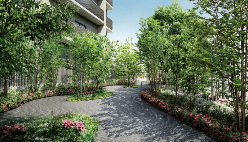 ファイル:パークナード・レーベン茨木さわらぎ オーナーズガーデン完成予想図.png