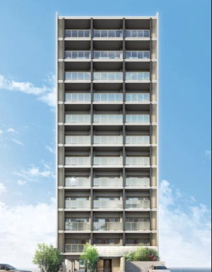 プレシス北浦和DIARA　外観完成予想図CG