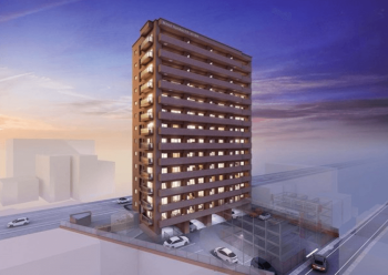 ロイヤルガーデン中常三島弐番館　外観完成予想図2