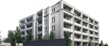 グランツオーベル中野　外観完成予想CG 1