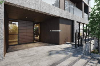 ザ・パークハウス 宮前平二丁目　エントエランスアプローチ完成予想図