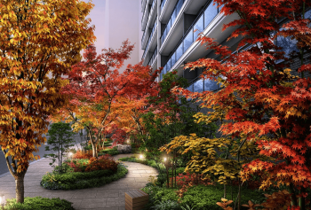 シティタワー葵 秋の路完成予想CG