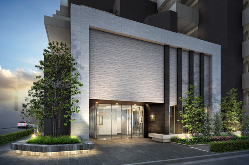 ファイル:パレステージ西新井大師西 エントランスアプローチ完成予想CG.png