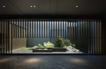 プラウド京都二条城　エレベーターホール完成予想CG