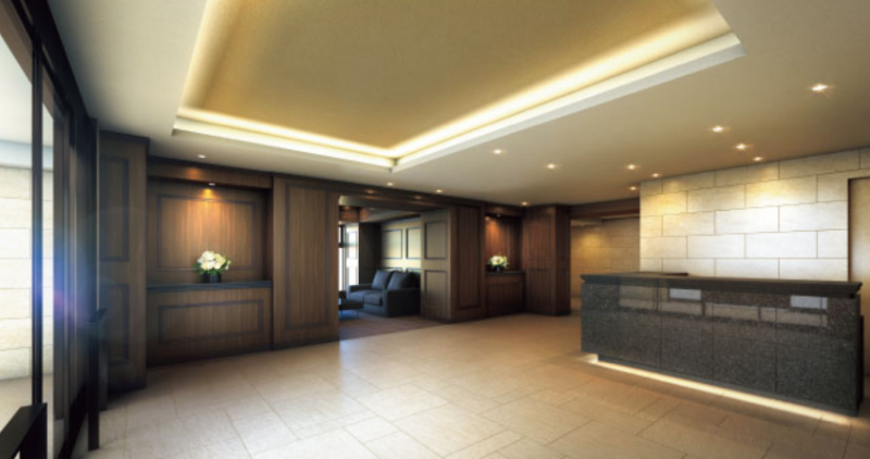 ファイル:プレサンス ロジェ 城陽寺田駅前 エントランスホール完成予想図.png