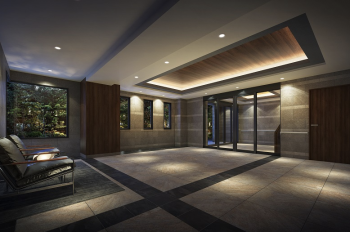 CLUB THE.平尾駅前　エントランスホール完成完成予想図