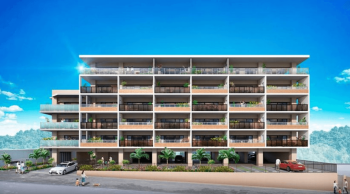 トクレア北谷　外観完成予想図1