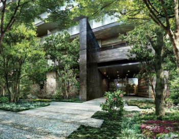 パークホームズ浦和仲町三丁目　エントランス完成予想CG