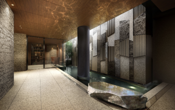 プラウド大阪城　エントエランスホール完成予想図