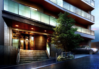 リビオ成増フォレストエア 　エントランス完成予想CG