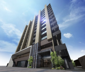 レジデンス岩国駅東　外観完成予想図2