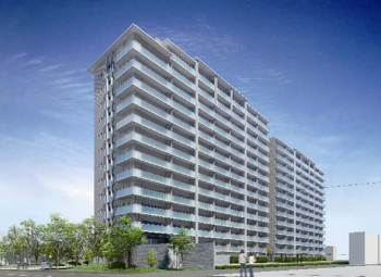 アトラス上熊本　外観完成予想CG