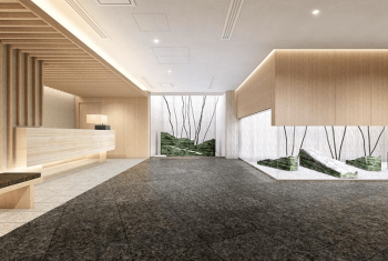 ザ・パークハウス グラン 神山町　エントランスホール完成予想CG