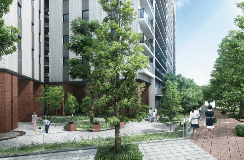 ファイル:シティテラス金町 嵐の広場完成予想CG.png