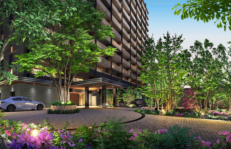 ファイル:デュオヒルズ四日市富田 エントエランスアプローチ完成予想図.png