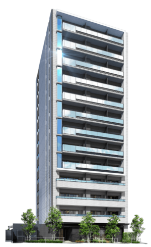 プラウド板橋区役所前　外観完成予想図