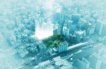 グランカサーレ玉造　周辺写真CG合成