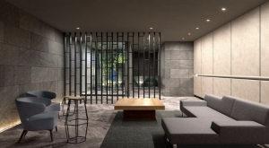 グランドオーク別府ステーションリンク　エントエランスホール完成予想図