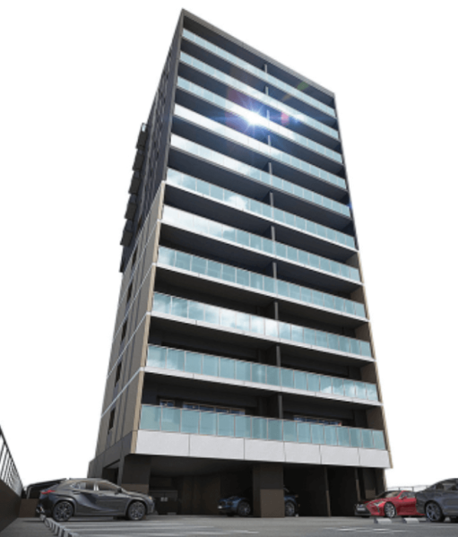 ファイル:サンパーク守恒駅前レジデンス 外観完成予想図.png