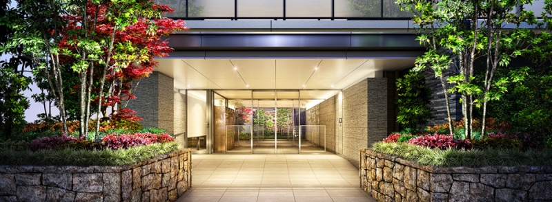 ファイル:ザ・パークハウス 尾山台エントランス.jpg