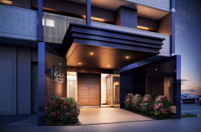 ファイル:パークヒルズ安古市リバーコート エントランスアプローチ完成予想図.png