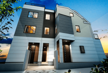 リムテラス中野坂上　外観完成予想図