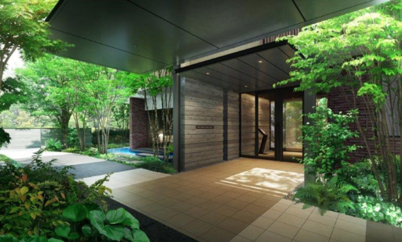 ファイル:照葉テラス パークカーサ03 エントランス完成予想CG.png