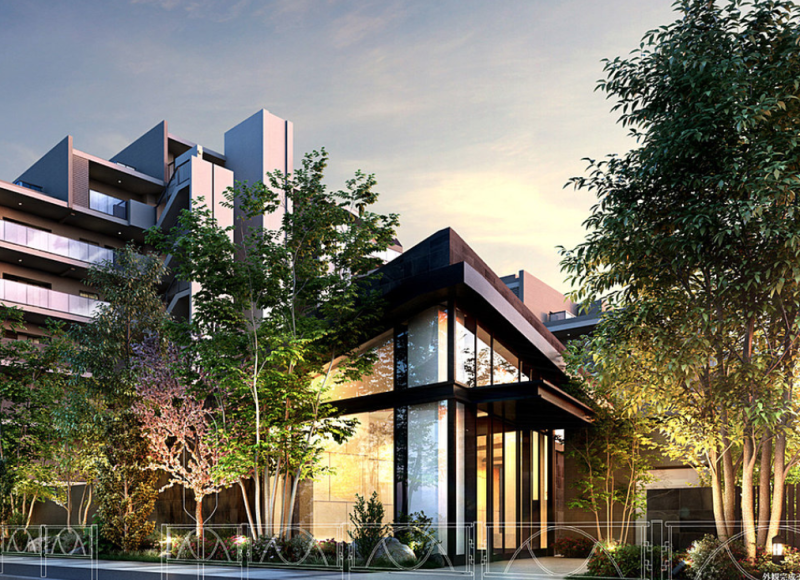 ファイル:（仮称）世田谷区用賀一丁目プロジェクト エントランスアプローチ完成予想CG.png