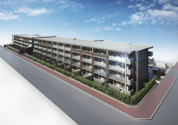 アルビオアルファあがたの森公園　外観完成予想図