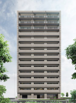 アルファステイツ栗東駅　外観完成予想図1