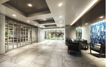 エクセレントシティ新松戸グラン　エントランスホール完成予想CG