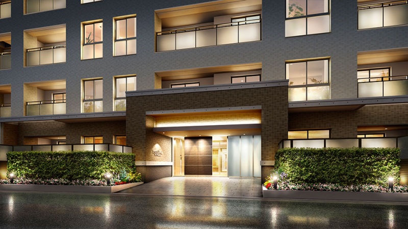 ファイル:エスコート姫路 ザ・レジデンスメインエントランス.jpg