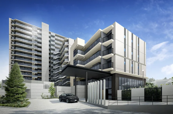 シエリア門真南駅前　外観完成予想図