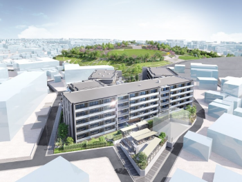 プライム横浜岸谷　外観完成予想図