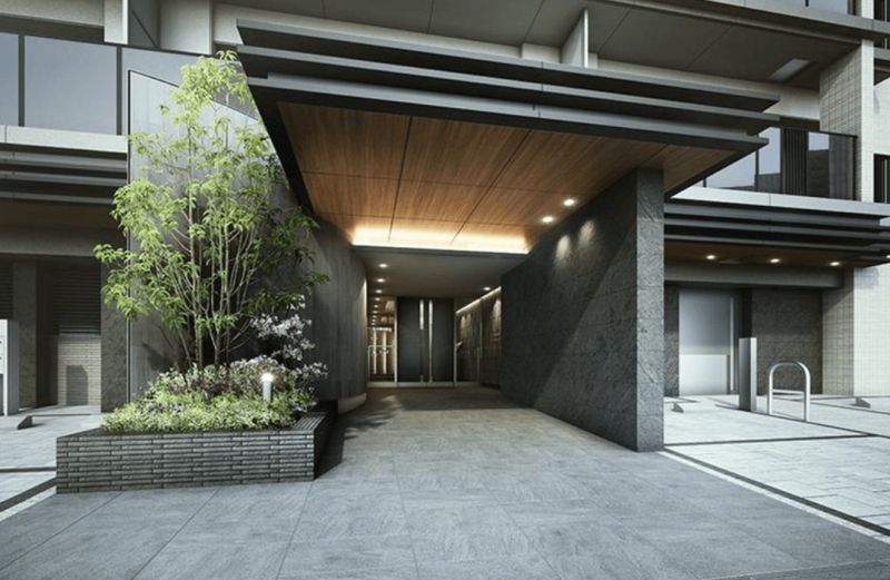 ファイル:プレディア舟入中町レジデンス エントエランスアプローチ完成予想図.png