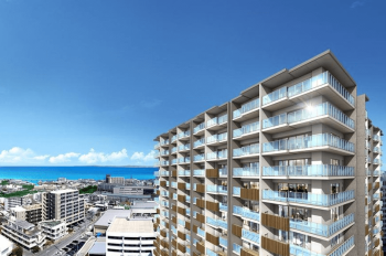 プレミスト浦添港川　外観完成予想図