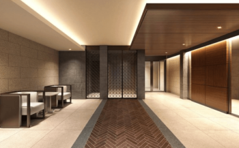 ワコーレ六甲 楠丘町　エントランスホール完成予想図