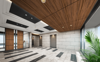 アルファスマート加古川駅北　エントランスホール完成予想図