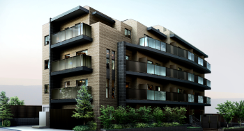 オープンレジデンシア目白フロントコート　外観完成予想CG