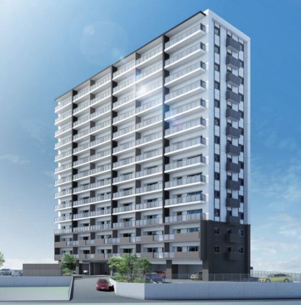 ファイル:グリーンヒル下郡リバープレイス 外観完成予想CG.png