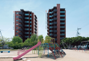 ビ・ウェル フレックス 倉敷沖新町　外観完成予想図2