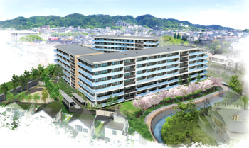 ブランシエラ池田石澄　外観完成イメージイラスト