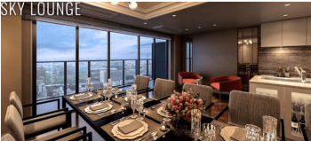 プラウドタワー名古屋錦　スカイラウンジ完成予想図