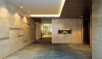 プラウド渋谷本町 エントランスホール完成予想CG