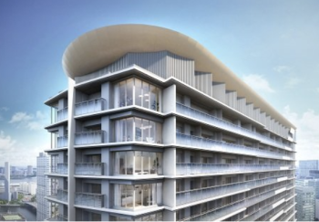 リビオタワー品川　外観完成予想図4