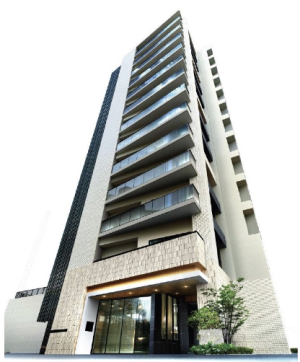 ルフォン上野松が谷　外観完成予想図