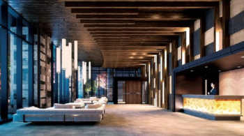 レ・ジェイド大和高田駅前　エントランスホール完成予想図