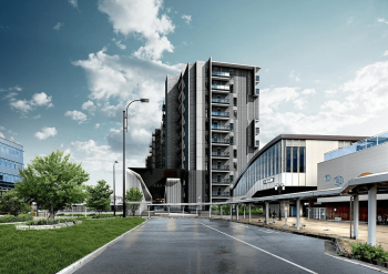 レーベン小鶴新田 THE ONE　外観完成予想図2