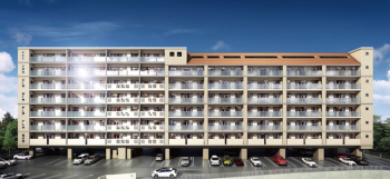 ウィングシャトー豊見城プロムナード　外観完成予想CG2