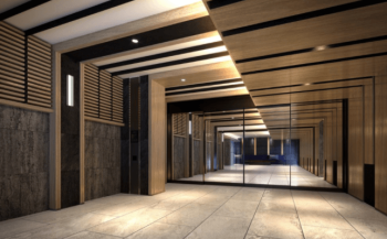 グランクレア橦木町　エントエランスホール完成予想図